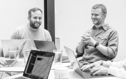 Nick Pinks, CEO, and Daniel Pike, CPO of Covatic