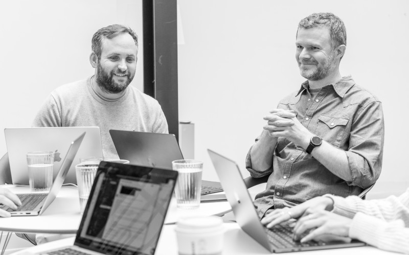 Nick Pinks, CEO, and Daniel Pike, CPO of Covatic
