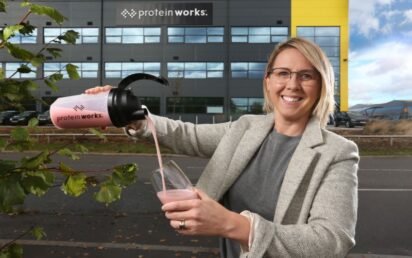 Protein Works CEO, Laura Keir, at PW Campus, Speke, Liverpool
