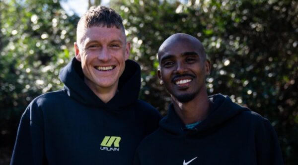 URUNN Co-Founders (L-R) Adam Clarke & Sir Mo Farah