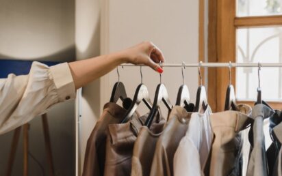 Clothes with coffee tones. Credit Arina Krasnikova, Pexels