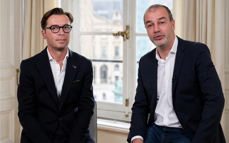 HR Path co-founders Cyril Courtin (left) and François Boulet