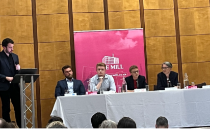 The Mill hustings where Sian Astley's pulled out
