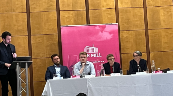 The Mill hustings where Sian Astley's pulled out
