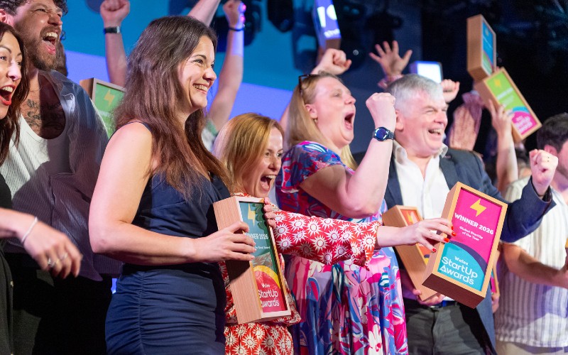 Dr Emma Williams, Founder and CEO of emwillcare, at Wales Startup Awards