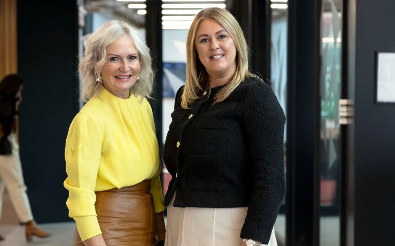 Helen Oldham, left, and Jordan Dargue, founders of Lifted Ventures and The Athena Festival