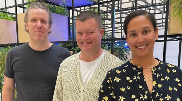 Ian Vint, Michelle Vint and Alex Petrie, founders of Skyrise