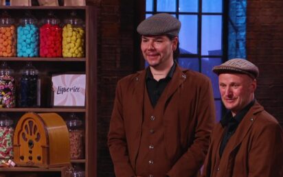 John Gray and Sean Robinson, Mr Swainstons, on Dragons' Den