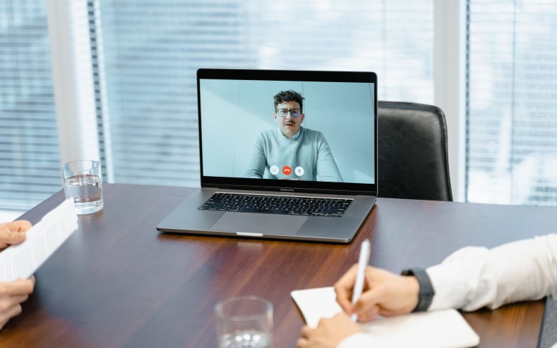 Video interview call