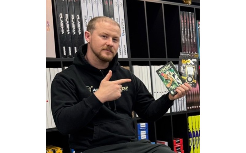Cameron Clarke, co-founder of darts shop ArrowHeadz