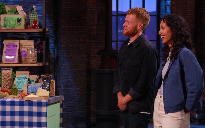 Imogen Royall and Matt Kenyon, Northern Pasta Co, on Dragons' Den