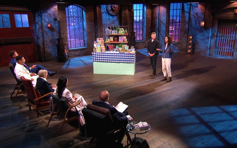 Imogen Royall and Matt Kenyon, Northern Pasta Co, on Dragons' Den