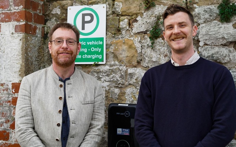 L Will Maden, founder of TOGL, R Rory Southworth, head of Fhunded