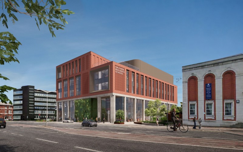 Proposed new University of Salford Business School building