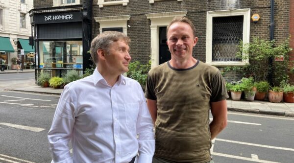 Vassili Philippov, Glite Tech, with Jonathan Symcox for Founder Friday