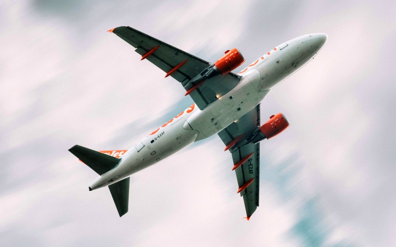easyJet plane. Credit Viktor Forgacs, Unsplash