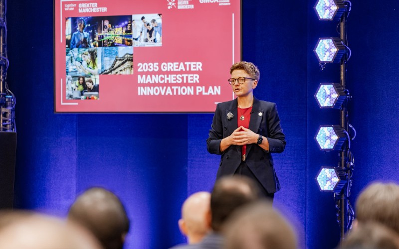 2035 Greater Manchester Innovation Plan launch - Mayor Bev Craig