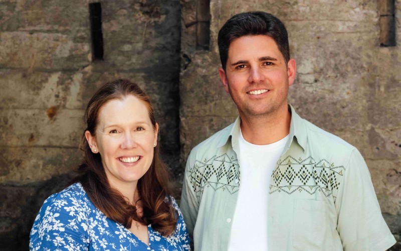 Luke Wilkinson (Left) and Beckie Denny (Credit - Matt Ebbage Photography)